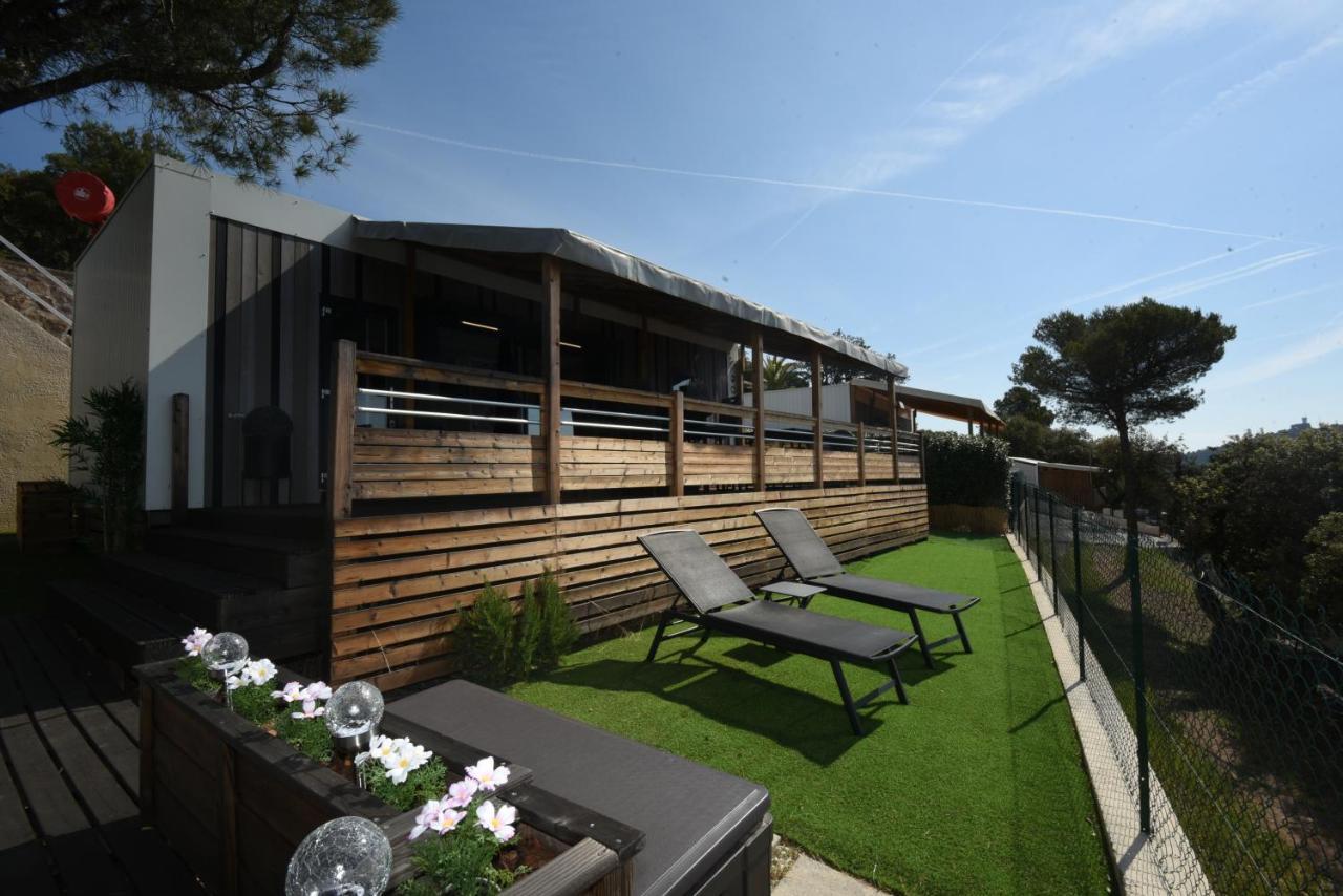 Mobil Home Vue Sur Mer - Racine 03 Saint-Raphaël 外观 照片