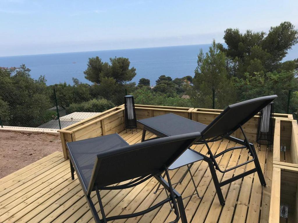 Mobil Home Vue Sur Mer - Racine 03 Saint-Raphaël 外观 照片