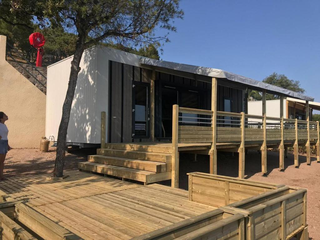 Mobil Home Vue Sur Mer - Racine 03 Saint-Raphaël 外观 照片